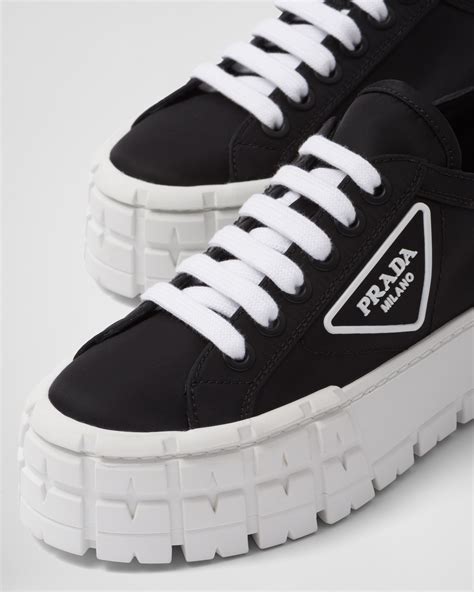 prada nylon gabardine sneakers review|Prada chunky sneakers.